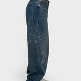 Højtaljede Jeans med Lige Ben – Afslappet Denim med Klassisk Udtryk