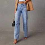 Wide leg jeans dame – trendy jeans med høj talje