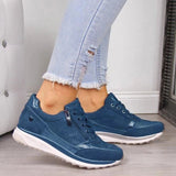 Dame Sneakers med Lynlås – Elegant Stil & Hverdagskomfort