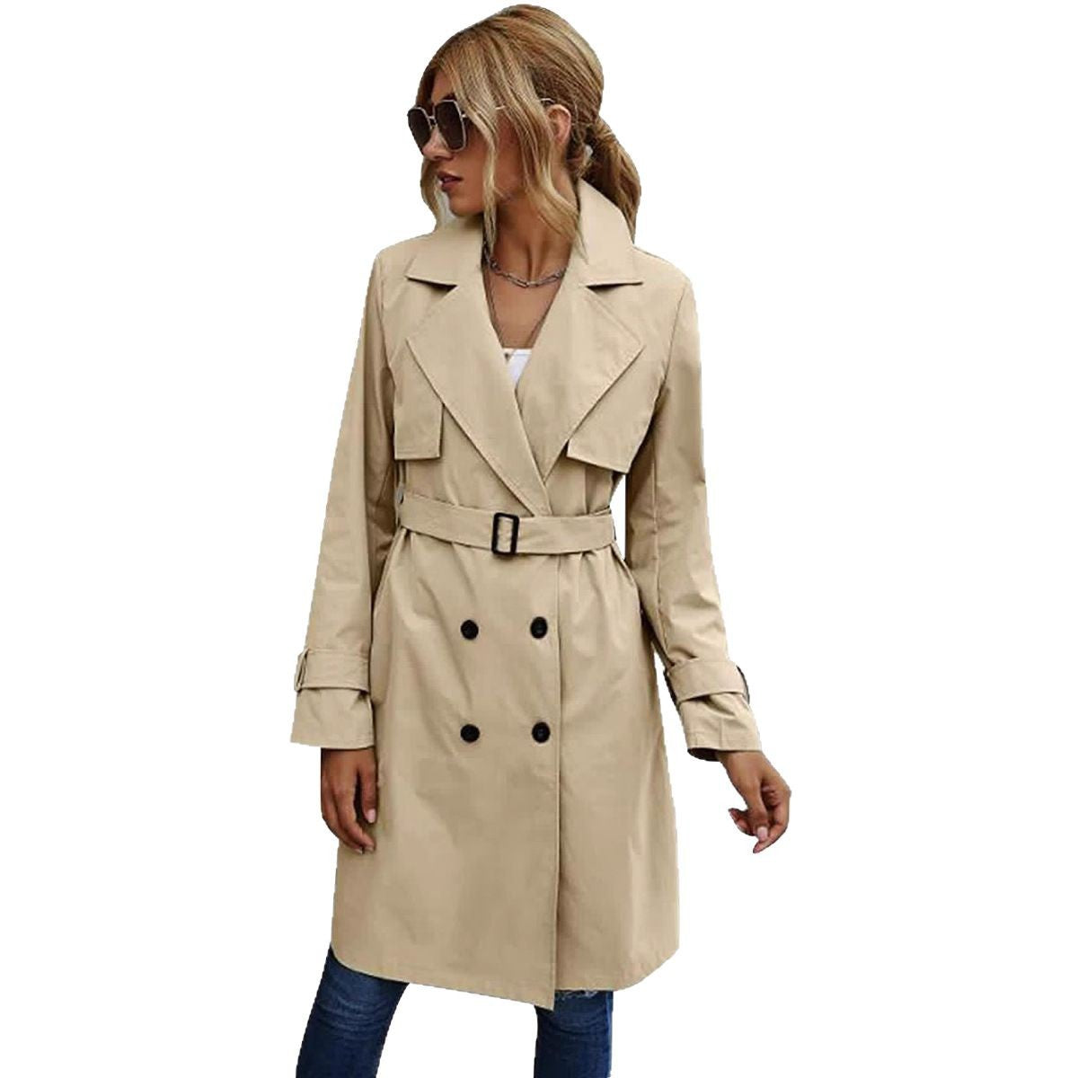 Elegant trenchcoat til kvinder – tidløs stil og let komfort