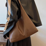 Shopper taske til damer – stilfuld skuldertaske i læderlook