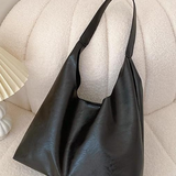 Shopper taske til damer – stilfuld skuldertaske i læderlook