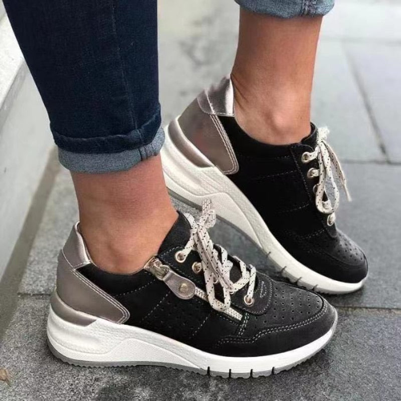 Dame Plateau Sneakers – Stilfuld Højde & Komfort