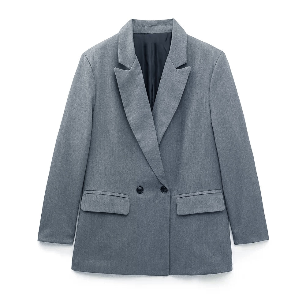 Dame blazer – klassisk design med to knapper