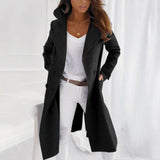 Elegant Lang Cardiganfrakke til Stilfuldt Hverdagslook