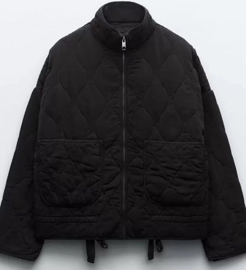 Quiltet damejakke – let og varm overgangsjakke i moderne design