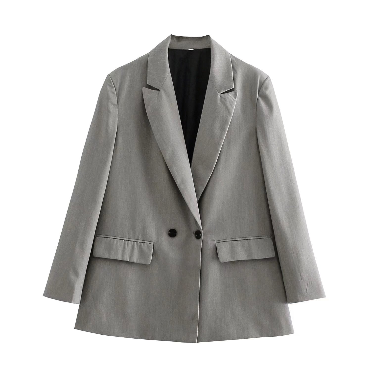 Dame blazer – klassisk design med to knapper