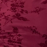Mesh kjole med lange ærmer – Kort og feminin med blomsterprint