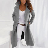 Elegant Lang Cardiganfrakke til Stilfuldt Hverdagslook