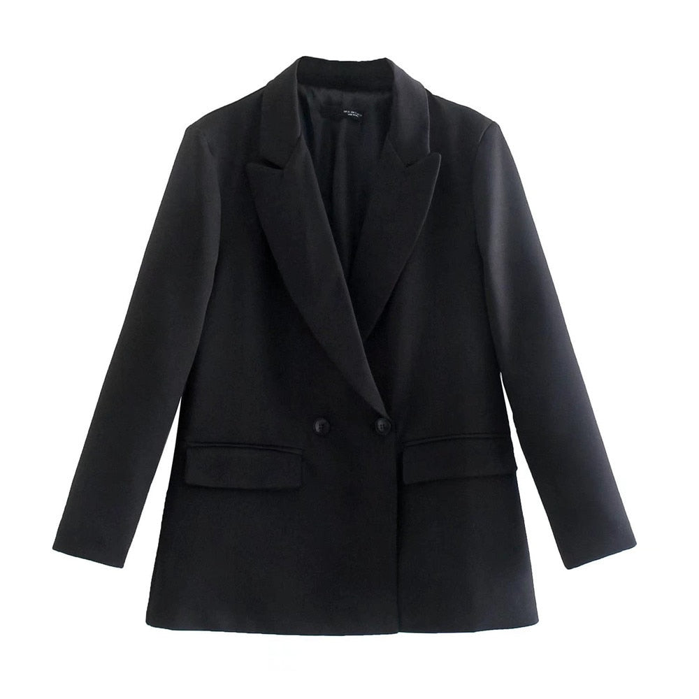 Dame blazer – klassisk design med to knapper