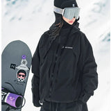 Teknisk Ski- og Snowboardjakke med Hætte og Høj Ydeevne