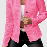 Elegant Blazer med Struktureret Look og Moderne Hverdagsstil