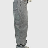 Højtaljede Jeans med Vide Ben – Afslappet Denim med Moderne Look