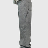 Højtaljede Jeans med Vide Ben – Afslappet Denim med Moderne Look