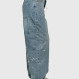 Højtaljede Jeans med Vide Ben – Afslappet Denim med Moderne Look