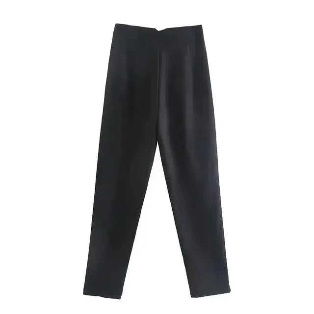 Klassiske Straight-Leg Bukser med Elegant Pasform