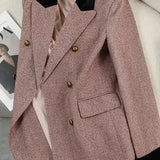 Ternet Blazer med Klassisk Snit og Elegant Hverdagsstil