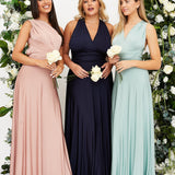 Multikjole Dame – Elegant Kjole med Flere Stylingmuligheder