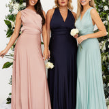 Multikjole Dame – Elegant Kjole med Flere Stylingmuligheder