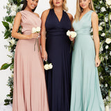 Multikjole Dame – Elegant Kjole med Flere Stylingmuligheder