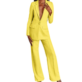 Eksklusivt Jakkesæt med Blazer og Bukser – Elegant Powerlook