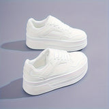 Chunky Dame Plateau Sneakers – Højde & Komfort i Ét
