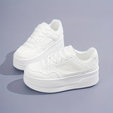 Chunky Dame Plateau Sneakers – Højde & Komfort i Ét