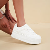 Chunky Dame Plateau Sneakers – Højde & Komfort i Ét