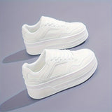 Chunky Dame Plateau Sneakers – Højde & Komfort i Ét