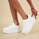Chunky Dame Plateau Sneakers – Højde & Komfort i Ét