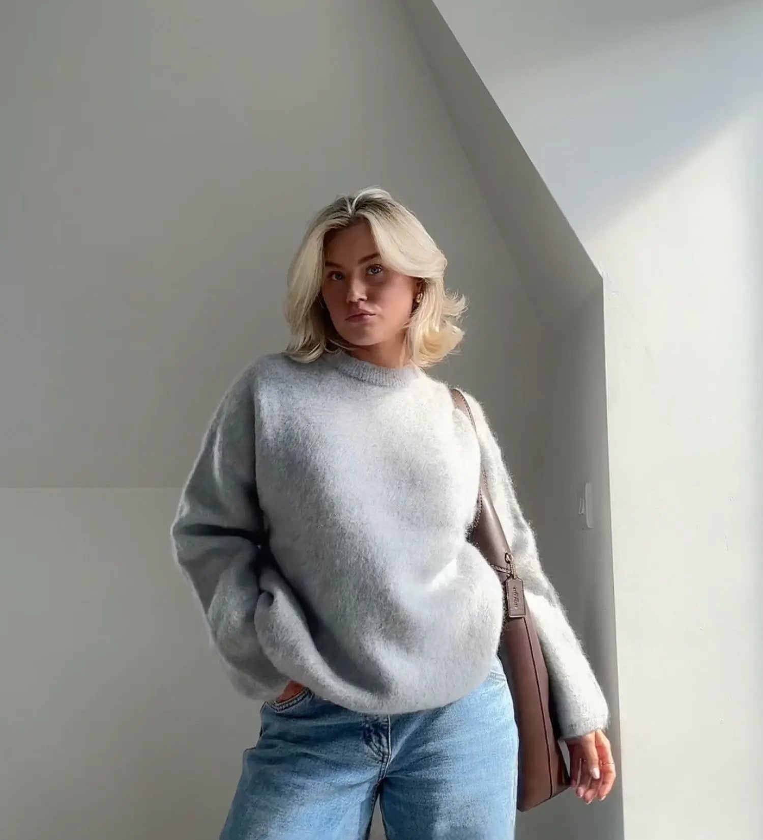 Soft Mohair Pullover – Cozy Luxury Knit for Warmth & Style