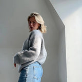 Soft Mohair Pullover – Cozy Luxury Knit for Warmth & Style