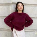 Soft Mohair Pullover – Cozy Luxury Knit for Warmth & Style