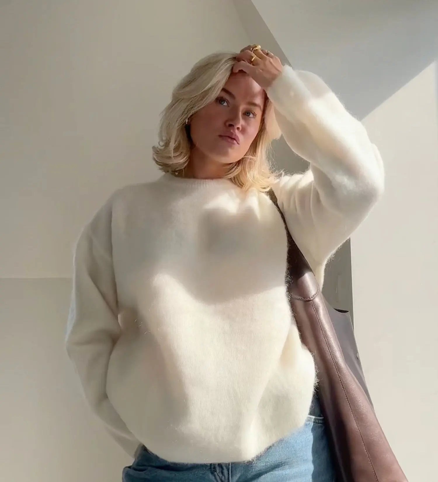 Soft Mohair Pullover – Cozy Luxury Knit for Warmth & Style