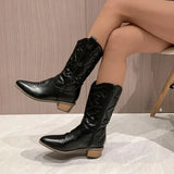 Geneva – Elegant Metallic Cowboy Boots for Women with a Modern Western Look