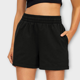 Jersey Shorts med Elastisk Talje – Komfort til Hverdag & Træning