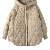 Vatteret quiltet jakke med hætte – varm komfort og moderne hverdagsstil