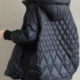 Vatteret quiltet jakke med hætte – varm komfort og moderne hverdagsstil