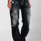 Straight leg jeans til kvinder – klassisk pasform og afslappet stil