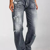 Straight leg jeans til kvinder – klassisk pasform og afslappet stil