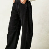 Leopard Bukser med Løs Pasform – Trendy Statement og Komfort