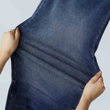 Højtaljede stretch wide-leg jeans – formende og komfortable