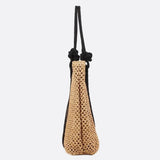 Strå Tote Taske – Rummelig og Elegant Taske i Naturligt Design