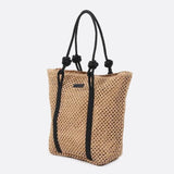 Strå Tote Taske – Rummelig og Elegant Taske i Naturligt Design