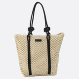 Strå Tote Taske – Rummelig og Elegant Taske i Naturligt Design
