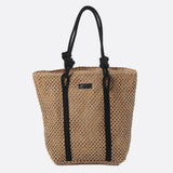 Strå Tote Taske – Rummelig og Elegant Taske i Naturligt Design