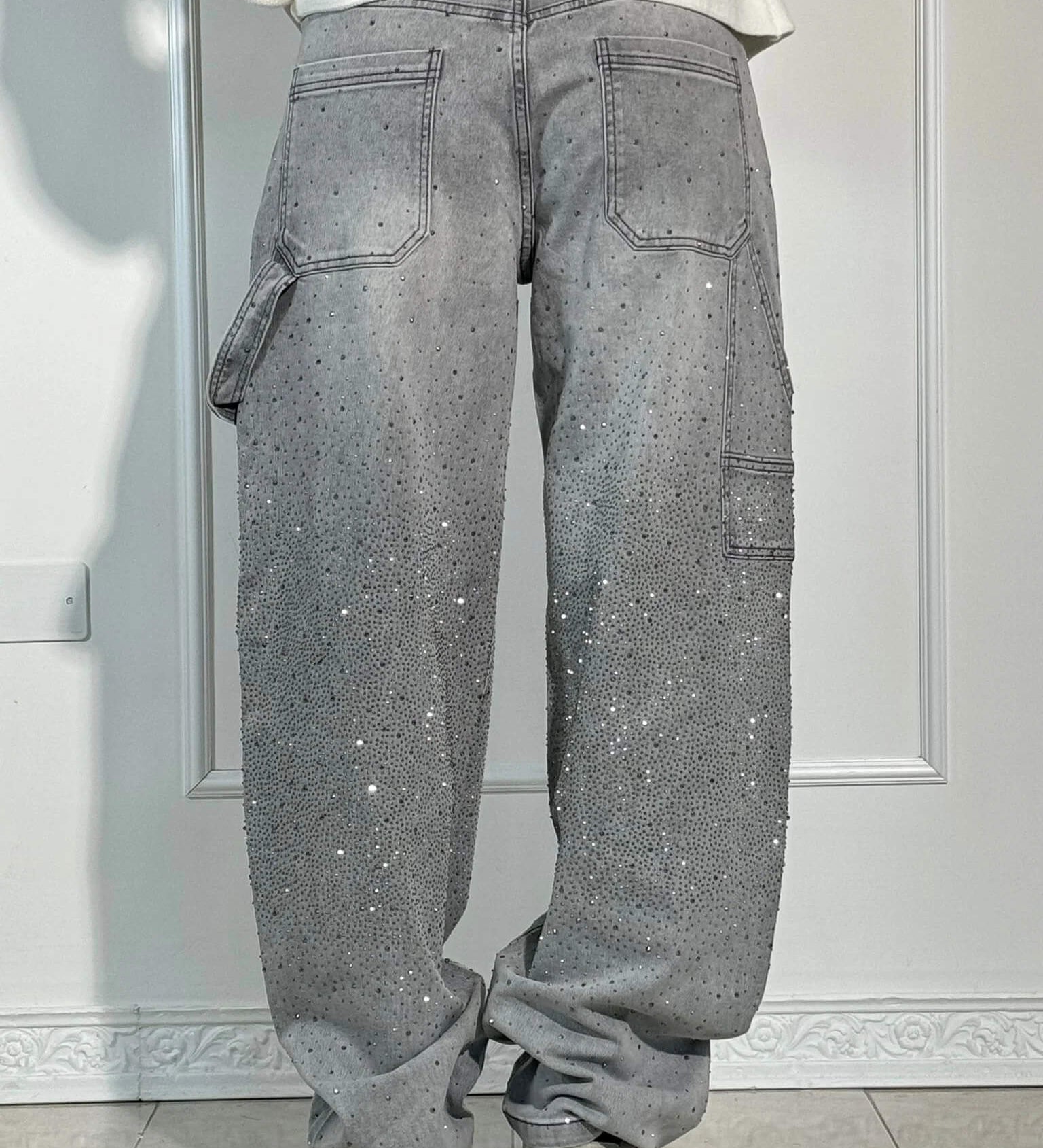 Løse Jeans med Høj Talje – Afslappet Denim og Komfort