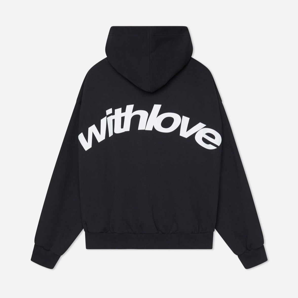 Oversized Hoodie med “With Love”-Print – Komfortabel & Trendy