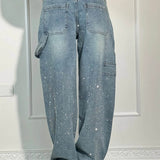 Løse Jeans med Høj Talje – Afslappet Denim og Komfort