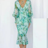 Blomsterkjole Dame – Let Sommerkjole med Elegant Print